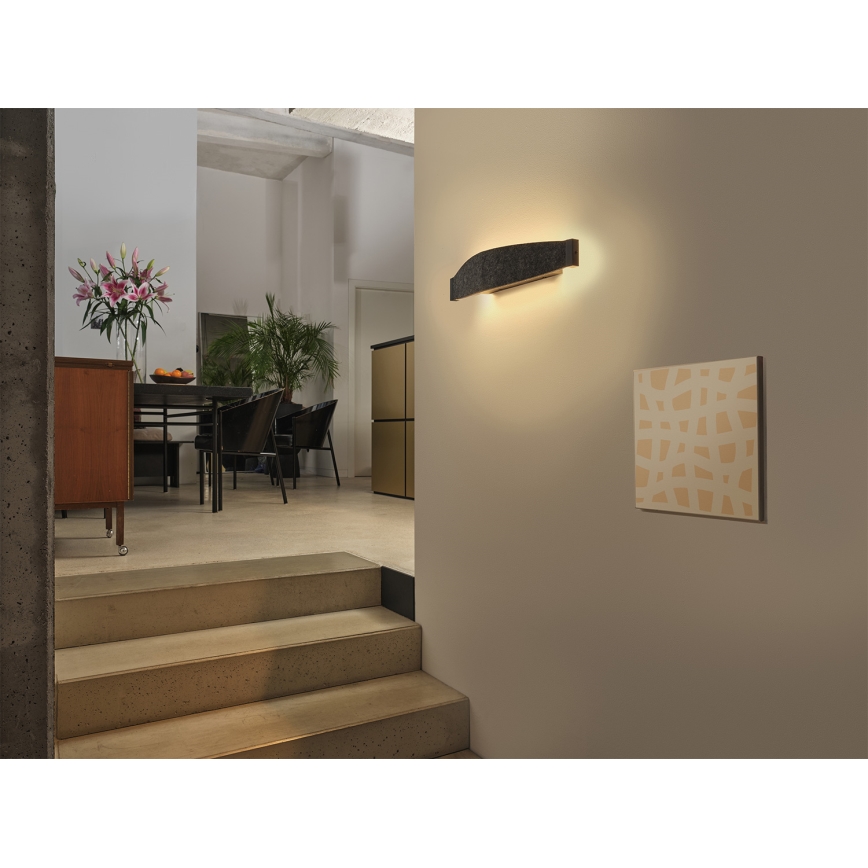 Osram - LED sieninis šviestuvas DECOR FLAT LED/13W/230V pilkas