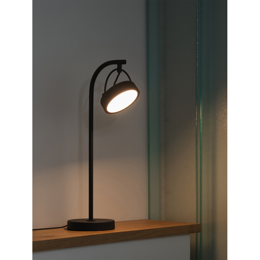 Osram - LED stalinis šviestuvas DECOR PUCK LED/11W/230V CRI 90 juodas