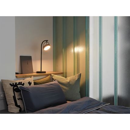 Osram - LED stalinis šviestuvas DECOR PUCK LED/11W/230V CRI 90 juodas