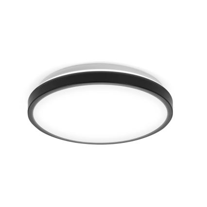 Osram - LED vonios kambario lubinis šviestuvas DISC LED/18W/230V 3000/4000K skersmuo 30 cm IP44 juodas