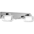 Osram - LED vonios kambario sieninis šviestuvas ORBIS FLAME 2xLED/5,5W/230V 3000/4000K IP44 blizgus chromas
