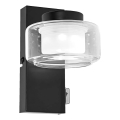 Osram - LED vonios kambario sieninis šviestuvas ORBIS FLAME LED/5,5W/230V 3000/4000K IP44 juoda