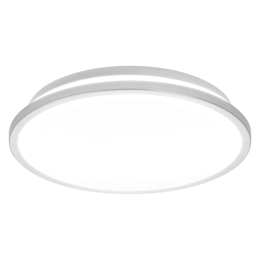 Osram - LED vonios kambario lubinis šviestuvas DISC LED/18W/230V 3000/4000K Ø 30 cm IP44 sidabrinis
