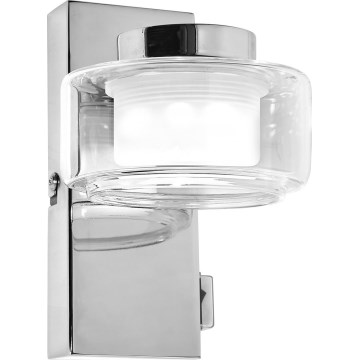 Osram - LED vonios sieninis šviestuvas ORBIS FLAME LED/5,5W/230V 3000/4000K IP44 blizgus chromas