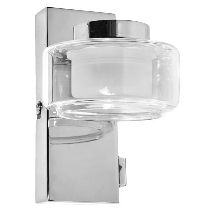 Osram - LED vonios sieninis šviestuvas ORBIS FLAME LED/5,5W/230V 3000/4000K IP44 blizgus chromas