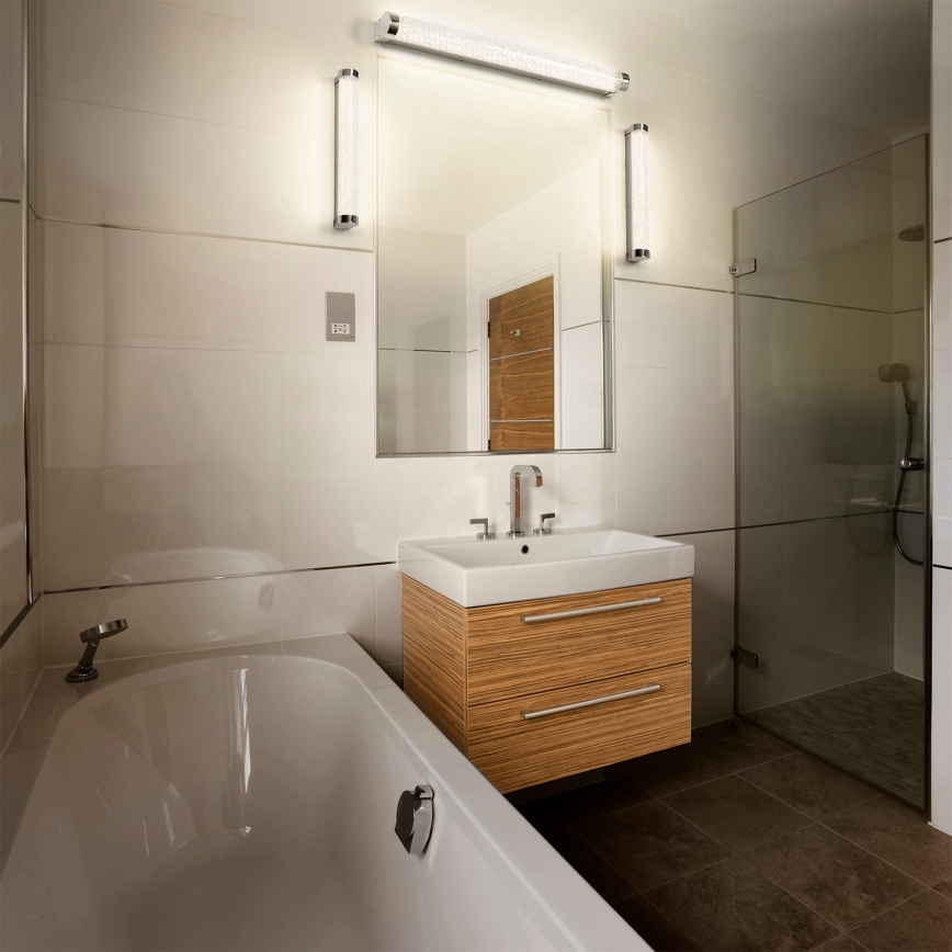 Osram - ORBIS TUBE dimeriuojamas vonios veidrodžio LED apšvietimas LED/12W/230V 3000/4000K 60 cm IP44 matinis chromas