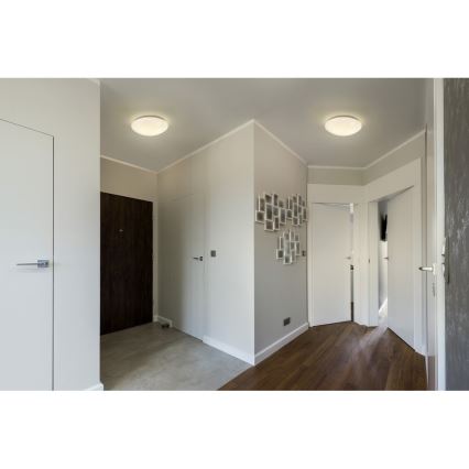 Osram - Lubinis šviestuvas CEILING ESSENTIAL 2xE27/25W/230V Ø 35 cm balta