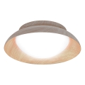 Osram - Lubinis šviestuvas ORBIS MILAN 2xE27/10W/230V, skersmuo 30,5 cm, medžio dekoras