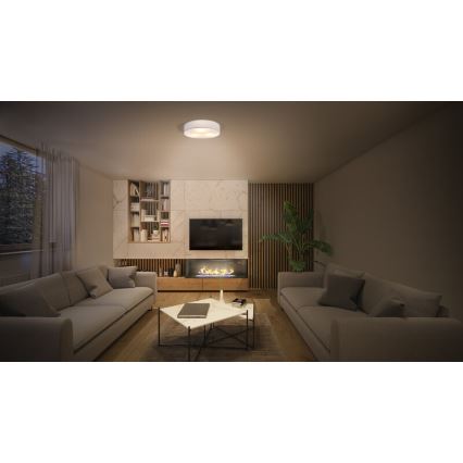 Osram - lubinis šviestuvas ORBIS PARIS 1x E27/25W/230V, skersmuo 30 cm, baltas