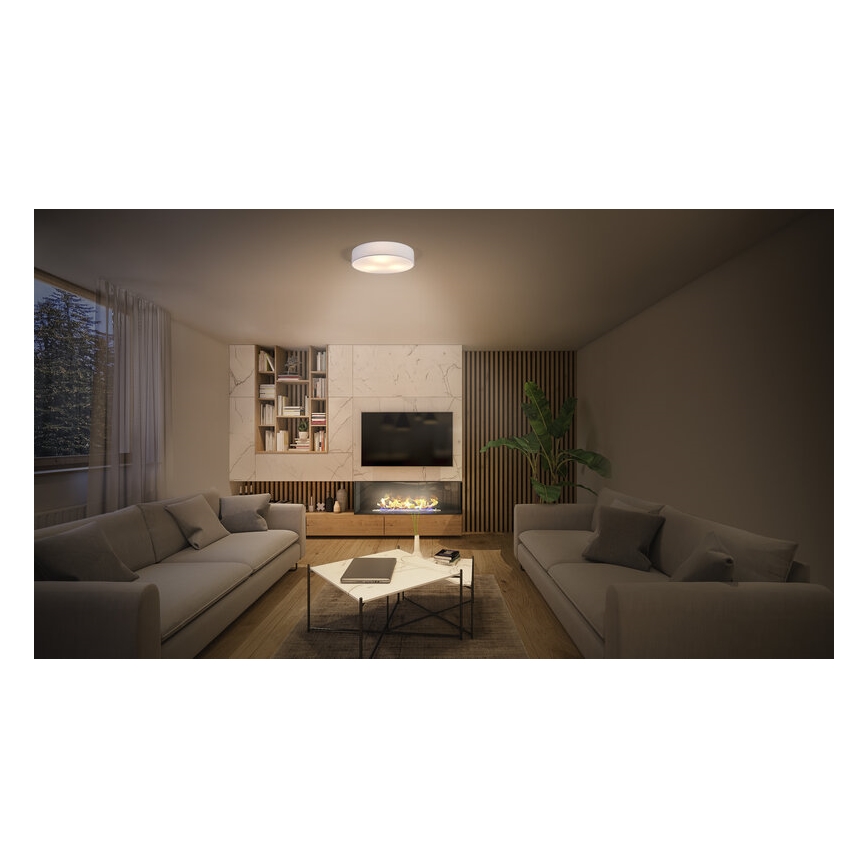 Osram - lubinis šviestuvas ORBIS PARIS 1x E27/25W/230V, skersmuo 30 cm, baltas