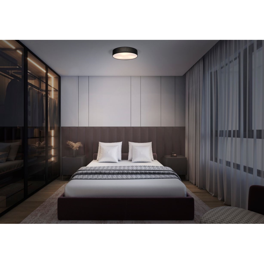 Osram - Lubinis šviestuvas ORBIS PARIS 1xE27/25W/230V, skersmuo 30 cm, juodas