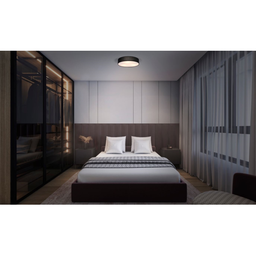 Osram - Lubinis šviestuvas ORBIS PARIS 2xE27/25W/230V, skersmuo 40 cm, juodas