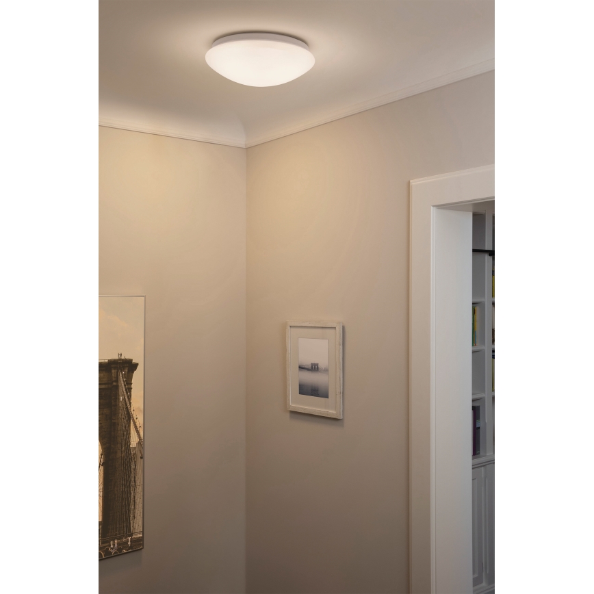 Osram - Lubų šviestuvas CEILING ESSENTIAL 1xE27/25W/230V, skersmuo 25 cm, baltas