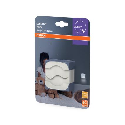 Osram - LUNETTA LED kištukinis naktinis šviestuvas su sutemų jutikliu LED/0,5W/230V