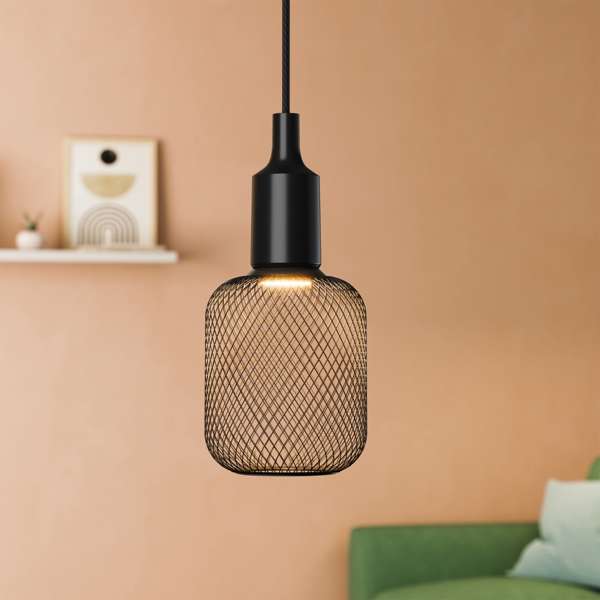 Osram - Maitinimo kabelis PENDULUM BELL 1xE27/15W/230V juoda