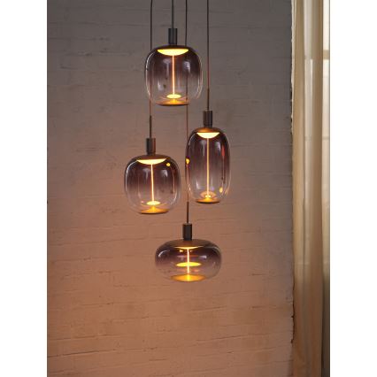 Osram - Maitinimo laidas NEEDLE PENDANT 4xE27/25W/230V, antracito spalva