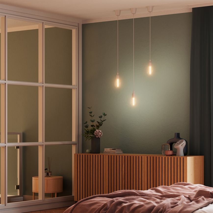 Osram - Maitinimo laidas PENDULUM BELL 1xE27/15W/230V baltas