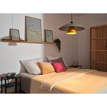 Osram - Pakabinamas šviestuvas ant laido DECOR FLYING MUSHROOM 1xE27/25W/230V skers. 50 cm žalias