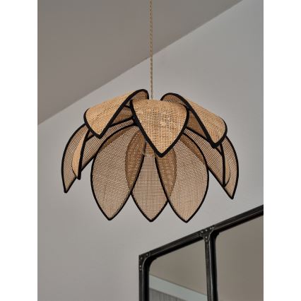 Osram - Pakabinamas šviestuvas ant laido DECOR RATTAN 1xE27/15W/230V, skersmuo 48 cm, smėlinė/juoda