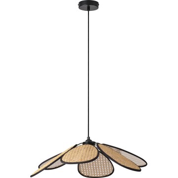 Osram - Pakabinamas šviestuvas ant laido DECOR RATTAN 1xE27/15W/230V skersmuo 58 cm smėlinė/juoda