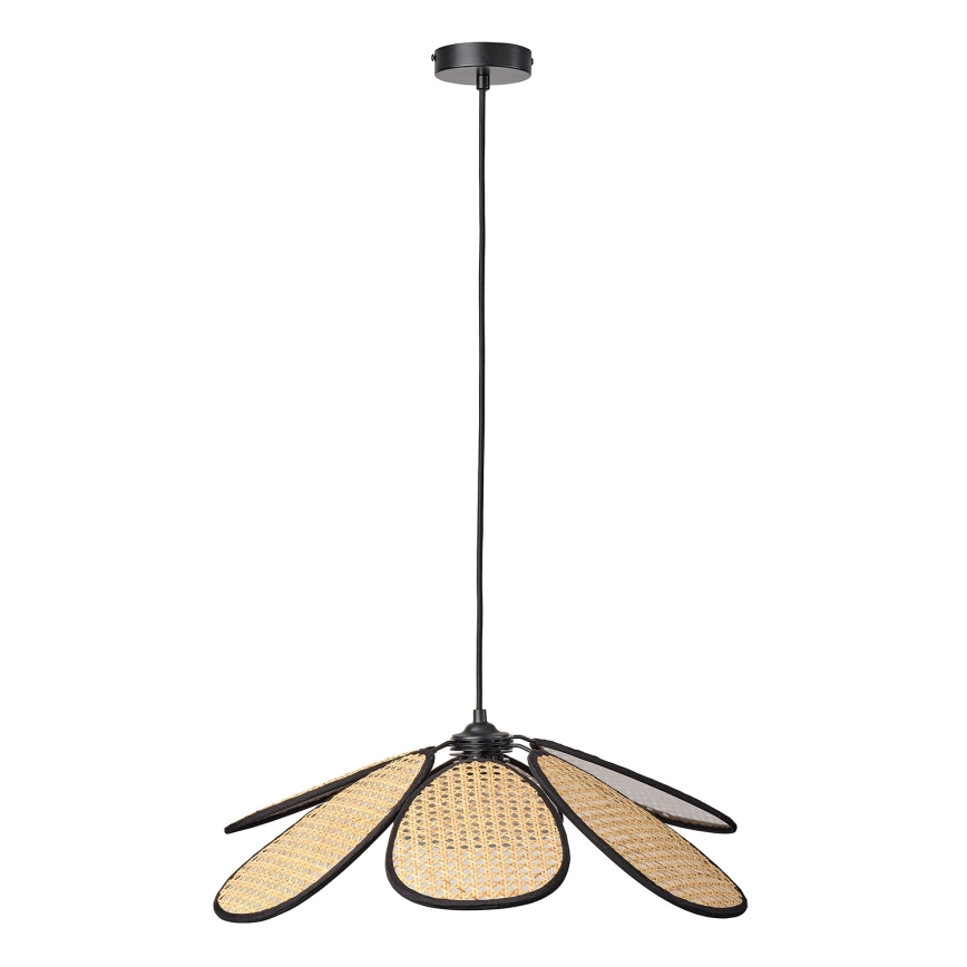 Osram - Pakabinamas šviestuvas ant laido DECOR RATTAN 1xE27/15W/230V skersmuo 58 cm smėlinė/juoda