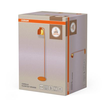Osram - pastatoma lempa DECOR COROLLE 1xE27/15W/230V oranžinė