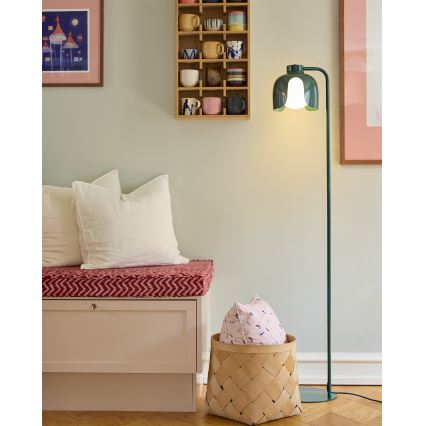 Osram - Pastatomas grindinis šviestuvas DECOR COROLLE 1xE27/15W/230V žalias