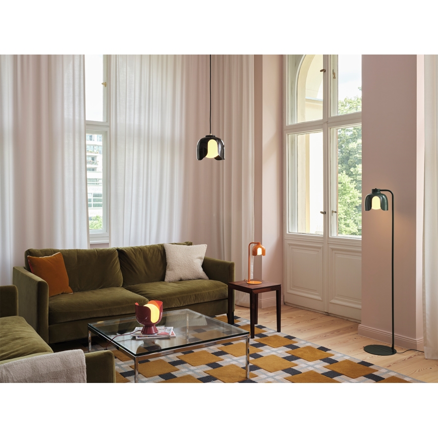 Osram - Pastatomas grindinis šviestuvas DECOR COROLLE 1xE27/15W/230V žalias