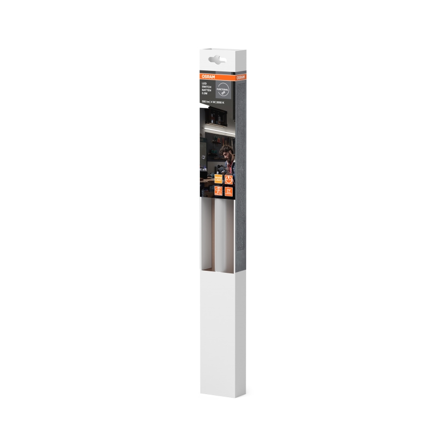 Osram - po spintelėmis montuojamas LED šviestuvas BATTEN LED/4W/230V 30 cm