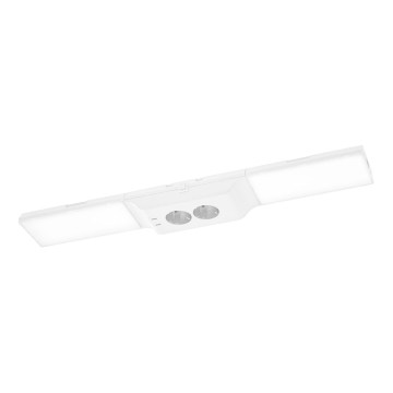 Osram - po spintelės montuojamas dimeriuojamas LED šviestuvas su lizdomis UNDERCABINET LED/10W/230V 3000K 54,8 cm baltas