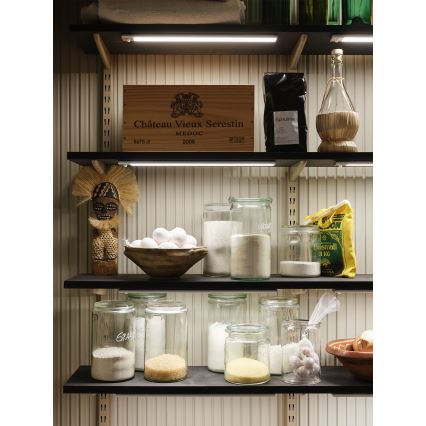 Osram - LINEAR po spintelės LED šviestuvas su judesio ir sutemų jutikliu LED/3,2W/3,7V 500 mAh 3000/4000/6500K 40 cm pilkas