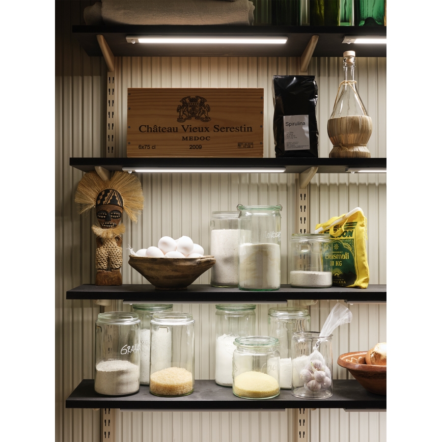 Osram - LINEAR po spintelės LED šviestuvas su judesio ir sutemų jutikliu LED/3,2W/3,7V 500 mAh 3000/4000/6500K 40 cm pilkas