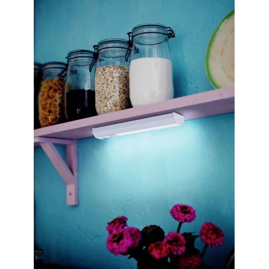 Osram - po spintelės montuojamas LED šviestuvas su jutikliu MOBILE LED/1W/3,7V 500 mAh 20 cm