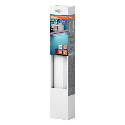 Osram - po spintelės montuojamas LED šviestuvas su jutikliu MOBILE LED/1W/3,7V 500 mAh 20 cm