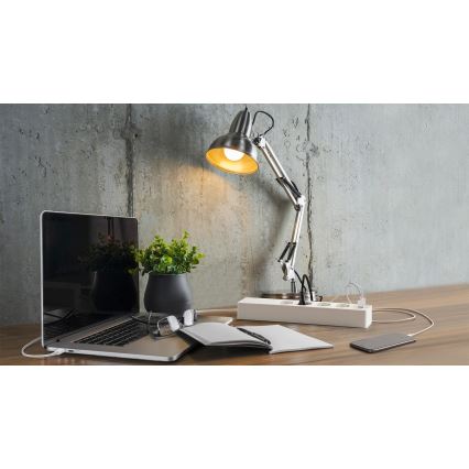 Osram - Prailginimo laidas SMART+ 4Z F tipo + 2xUSB-A + 2xUSB-C Wi-Fi