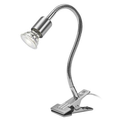 Osram - Prisegama lempa CLIP TUBE FLEX 1xGU10/5W/230V matinis chromas