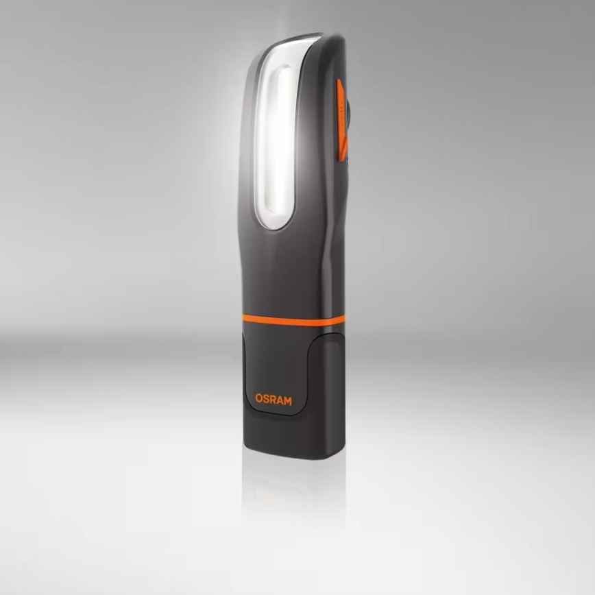 Osram - reguliuojamo ryškumo įkraunamas LED žibintuvėlis LEDINSPECT MINI250, LED/7W/3,7V, IP65, 2000 mAh