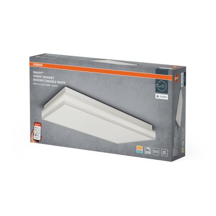Osram - reguliuojamas LED lubinis šviestuvas SMART+ MAGNET LED/42W/230V 30x60 cm 3000-6500K Wi-Fi