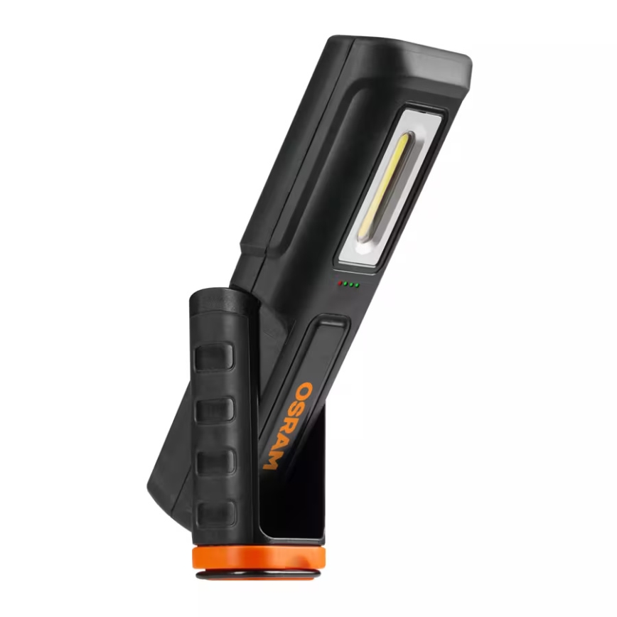 Osram - reguliuojamo ryškumo įkraunama inspekcinė LED lempa LEDINSPECT WIRE-FREE PRO 600 LED/5W/3,7V IP54