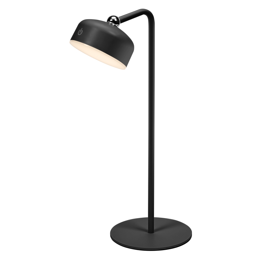 Osram - reguliuojama, įkraunama LED stalinė lempa 3 viename DECOR HELPER LED/1,8W/5V juoda