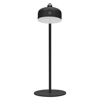 Osram - reguliuojama, įkraunama LED stalinė lempa 3 viename DECOR HELPER LED/1,8W/5V juoda