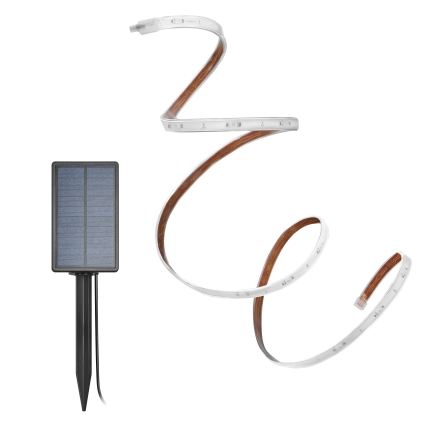 Osram - reguliuojama LED RGBW saulės juosta FLEX MAGIC 5m LED/1,6W/3,7V 2000 mAh IP44 + su nuotolinio valdymo pultu