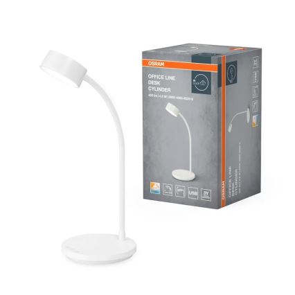 Osram - Reguliuojama LED stalinė lempa OFFICE LINE LED/4,8W/230V 3000/4000/6500K balta