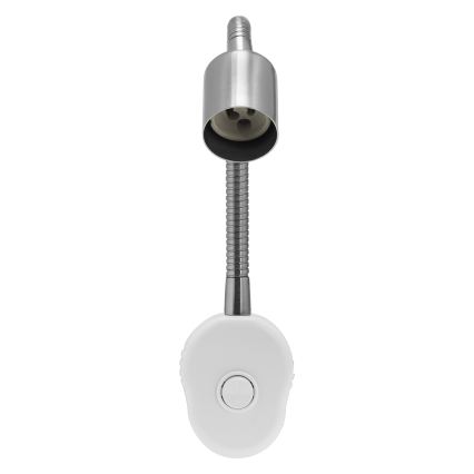 Osram - Reguliuojama sieninė lempa PLUG TUBE FLEX 1xGU10/5W/230V matinis chromas/balta