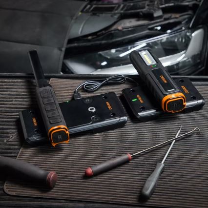 Osram - LED reguliuojamo ryškumo įkraunamas žibintuvėlis LEDINSPECT WIRE-FREE SLIM 600 LED/5W/3,7V IP54 2600 mAh