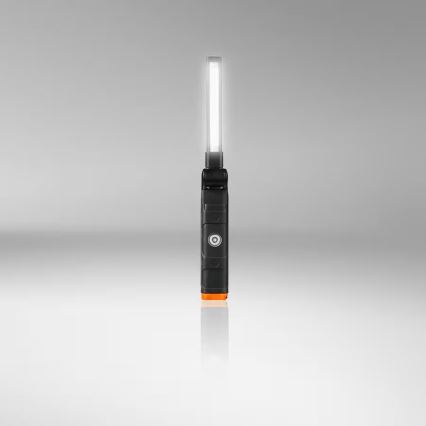 Osram - LED reguliuojamo ryškumo įkraunamas žibintuvėlis LEDINSPECT WIRE-FREE SLIM 600 LED/5W/3,7V IP54 2600 mAh