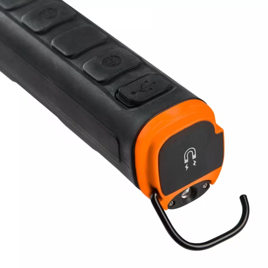 Osram - LED reguliuojamo ryškumo įkraunamas žibintuvėlis LEDINSPECT WIRE-FREE SLIM 600 LED/5W/3,7V IP54 2600 mAh