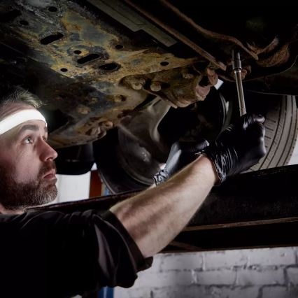 Osram - reguliuojamas įkraunamas LED galvos žibintas LEDINSPECT LED/3W/3,7V IP42 1000 mAh