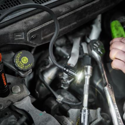 Osram - reguliuojamo ryškumo automobilinė apžiūros LED žibintuvė 3 viename LEDINSPECT LED/5W/5V 4000 mAh