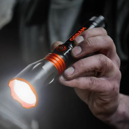 Osram - reguliuojamo ryškumo automobilinė apžiūros LED žibintuvė 3 viename LEDINSPECT LED/5W/5V 4000 mAh